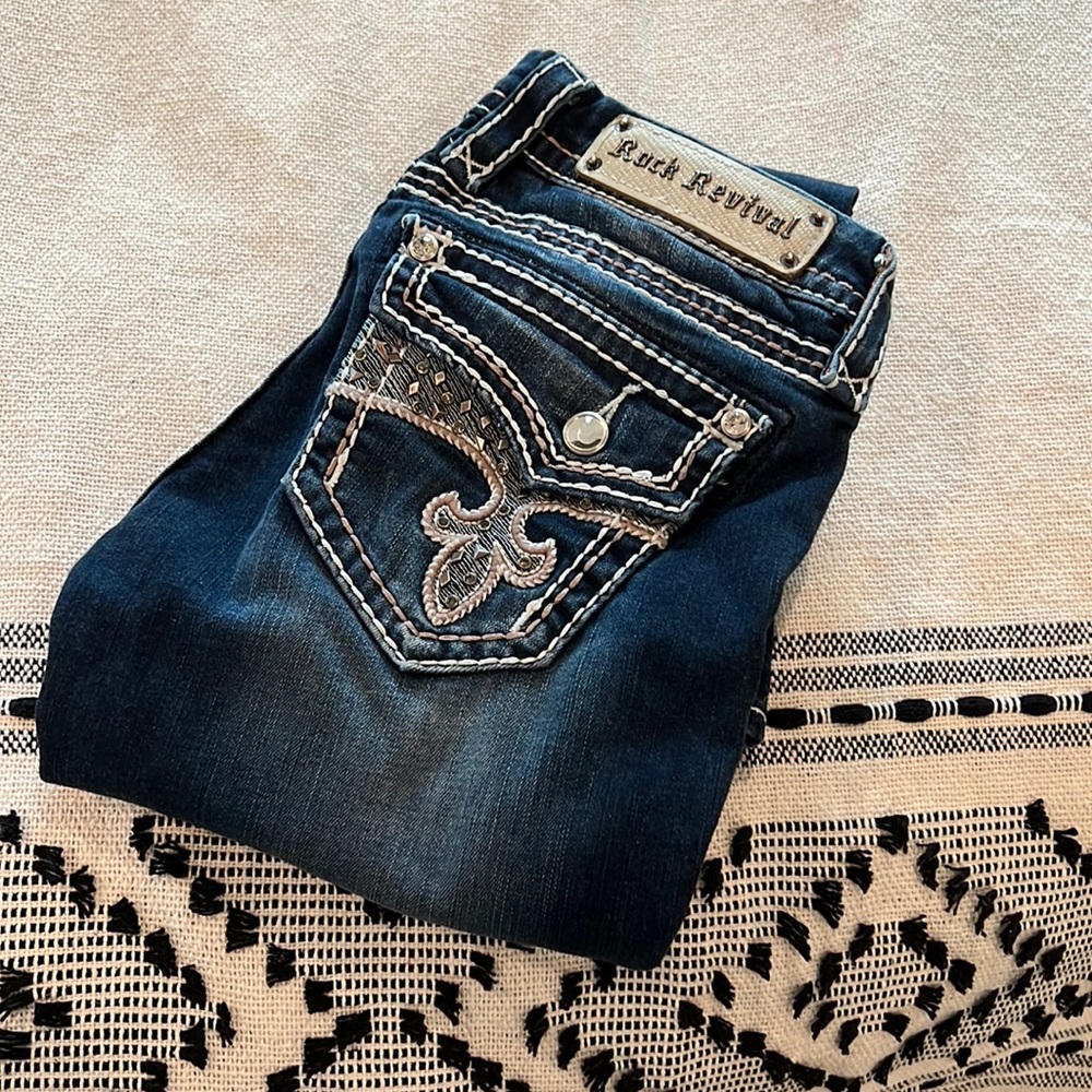 Rock Revival Capri Jeans